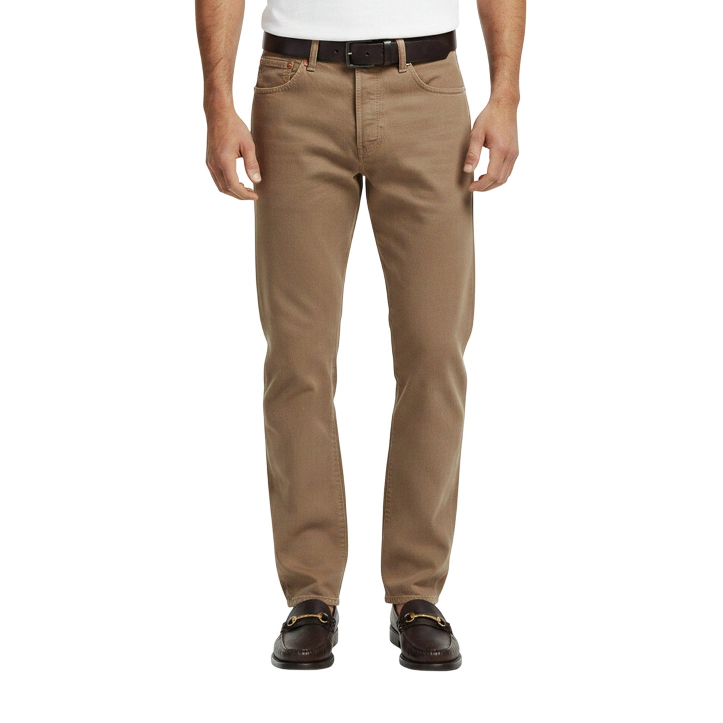 All Beige - Lifestyle - Levis Mens 501 Original Denim Jeans