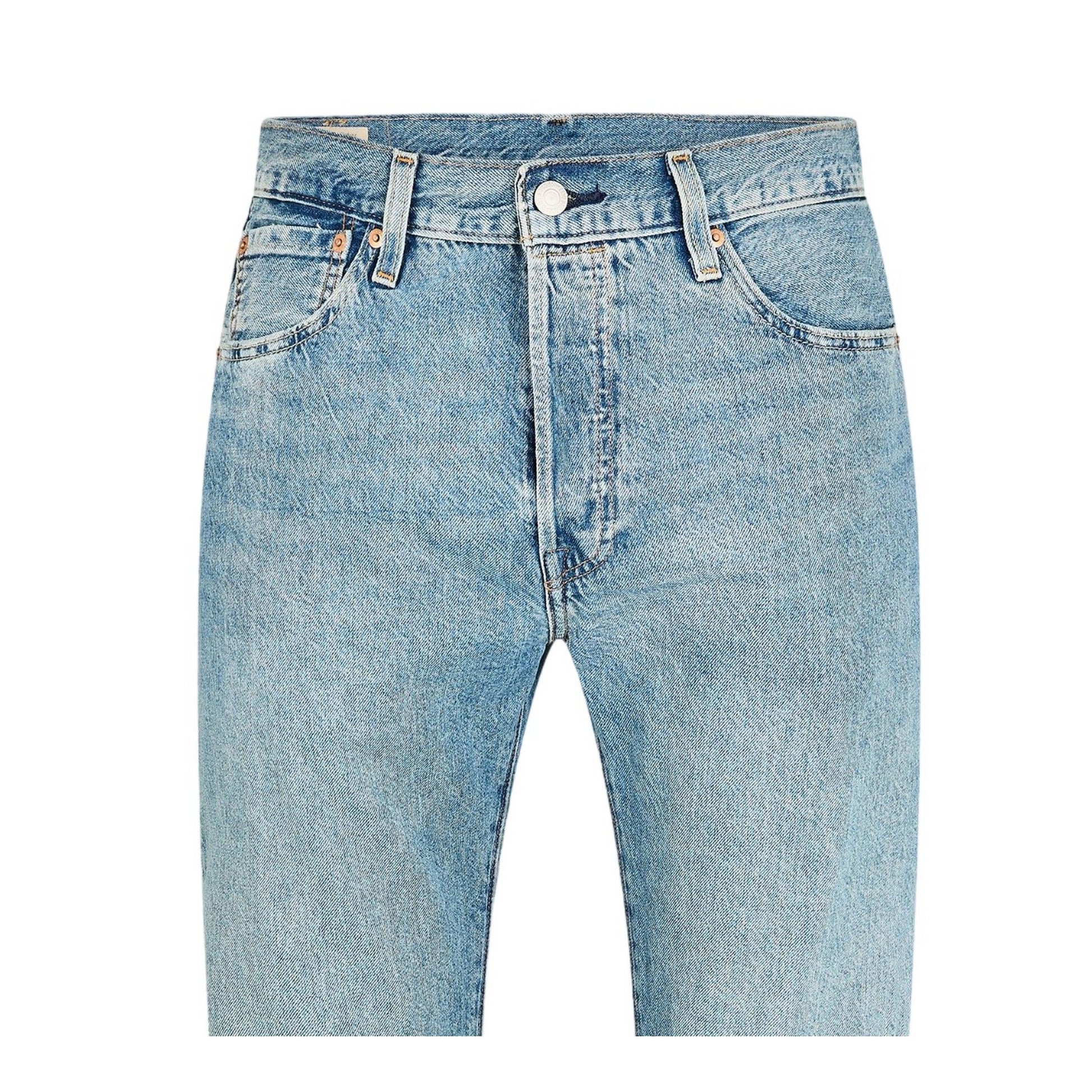 Lean Machine - Side - Levis Mens 501 Original Denim Jeans