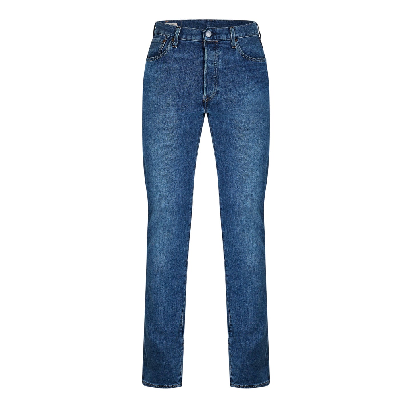 Best Of Love - Front - Levis Mens 501 Original Denim Jeans