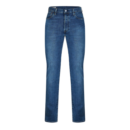 Best Of Love - Front - Levis Mens 501 Original Denim Jeans