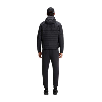 Dark Blue - Back - Boss Mens Hadikonos Side Stripe Tapered Joggers