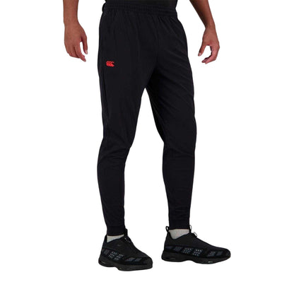 Black - Lifestyle - Canterbury Mens Everest Tapered Tracksuit Bottoms