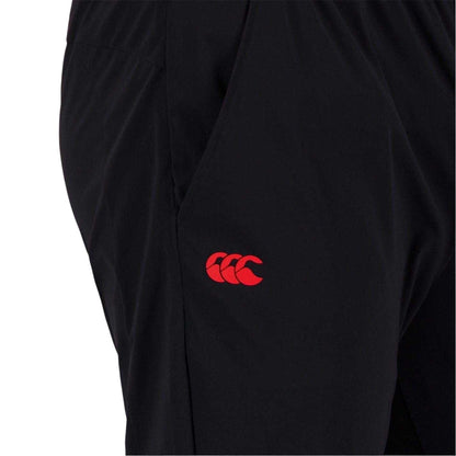 Black - Pack Shot - Canterbury Mens Everest Tapered Tracksuit Bottoms