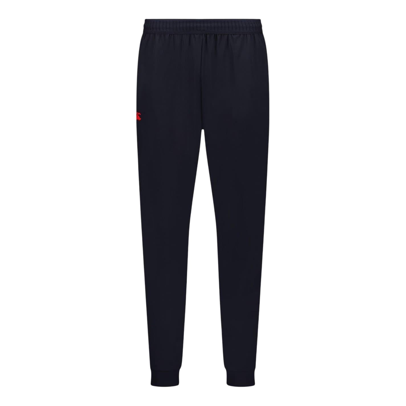 Black - Front - Canterbury Mens Everest Tapered Tracksuit Bottoms