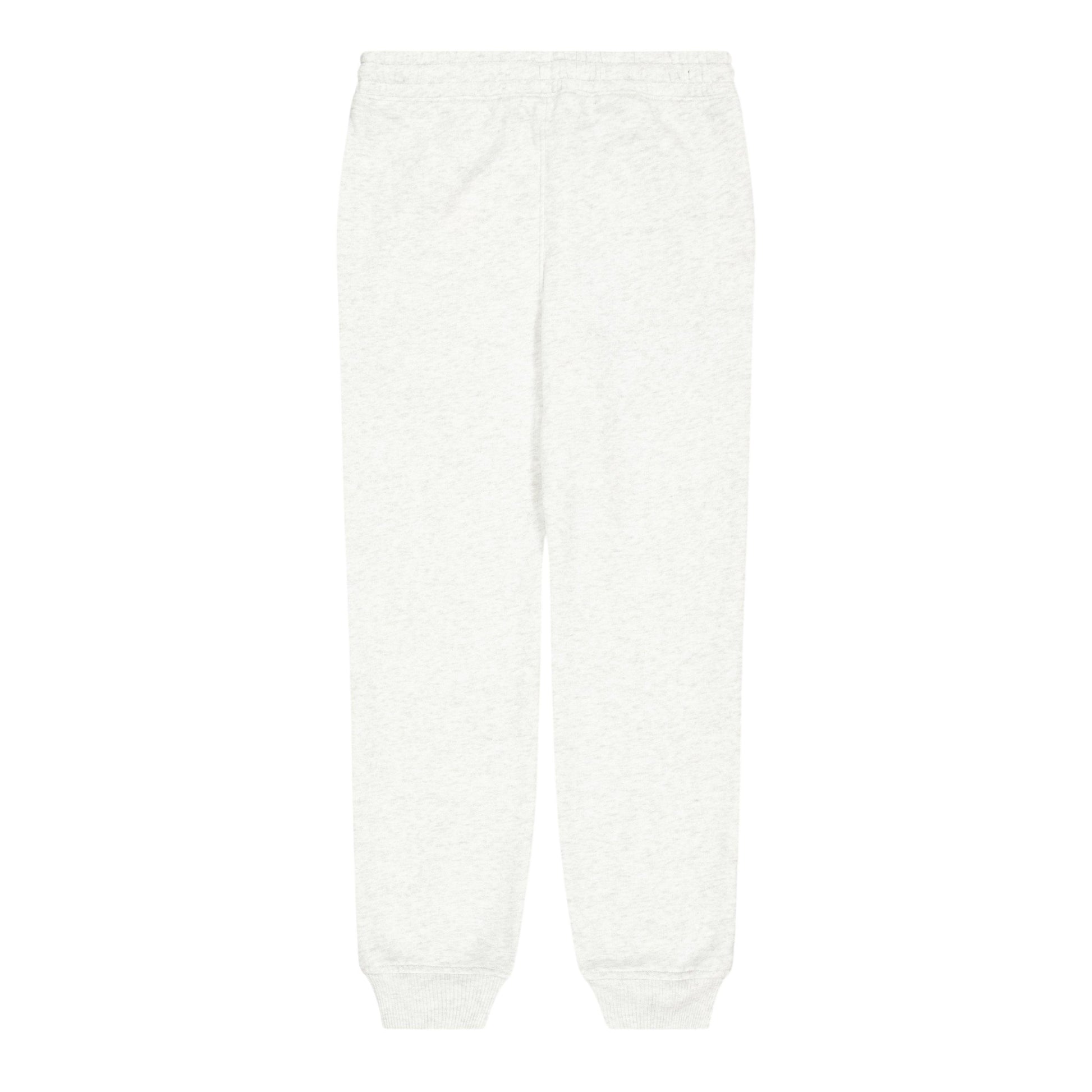 Light Grey Marl - Back - Abercrombie & Fitch Childrens-Kids Heathered Jogging Bottoms