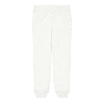Light Grey Marl - Back - Abercrombie & Fitch Childrens-Kids Heathered Jogging Bottoms