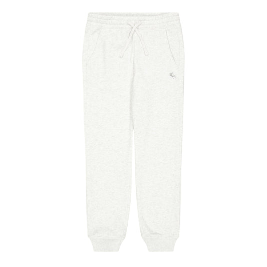 Light Grey Marl - Front - Abercrombie & Fitch Childrens-Kids Heathered Jogging Bottoms