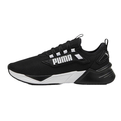 Black-Pure White - Back - Puma Mens 3 Runners Trainers