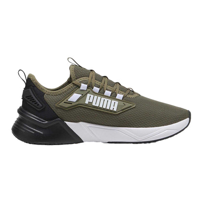 Olive-Black - Front - Puma Mens 3 Runners Trainers