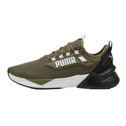 Olive-Black - Back - Puma Mens 3 Runners Trainers