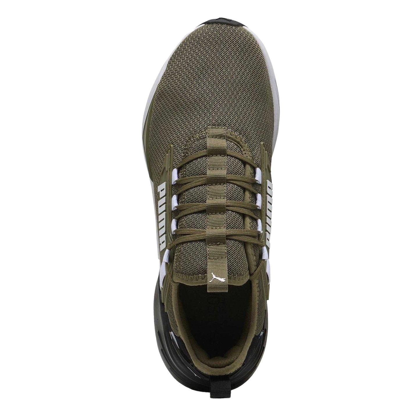 Olive-Black - Side - Puma Mens 3 Runners Trainers