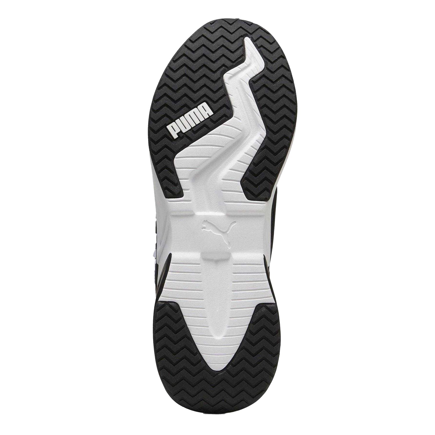Black-Pure White - Lifestyle - Puma Mens 3 Runners Trainers