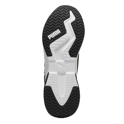 Black-Pure White - Lifestyle - Puma Mens 3 Runners Trainers