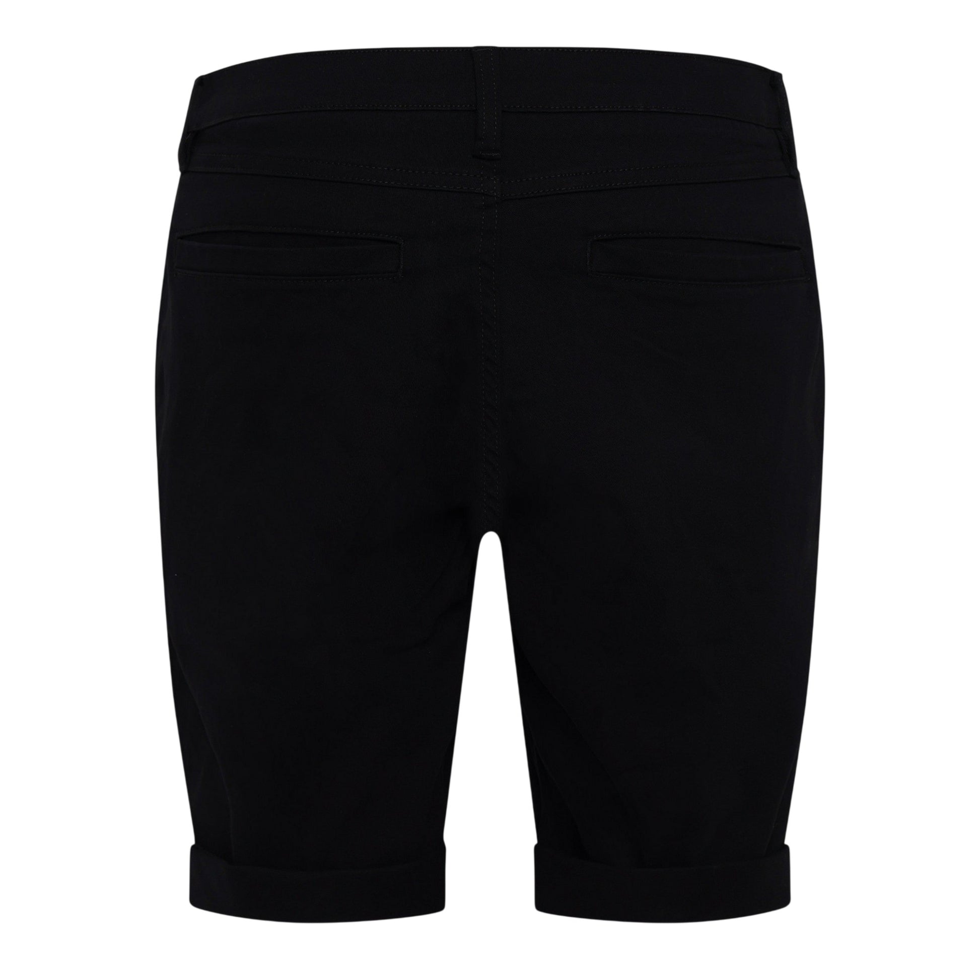 Black - Back - Duck and Cover Mens Moreshore Chino Shorts