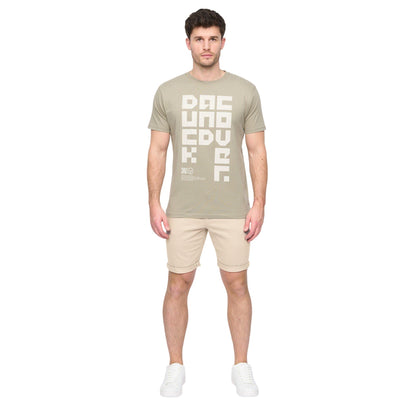 Stone - Side - Duck and Cover Mens Moreshore Chino Shorts