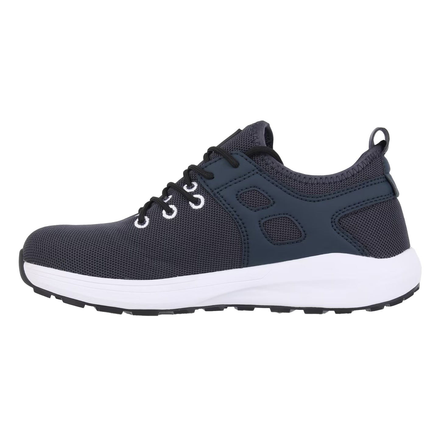 Navy-White - Back - Dunlop Mens Arizona Safety Shoes
