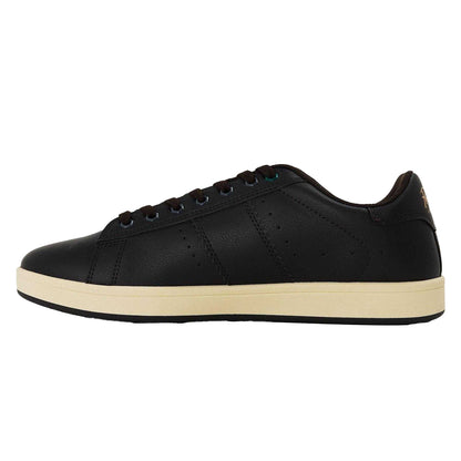 Black - Side - Original Penguin Mens Steadman Court Trainers
