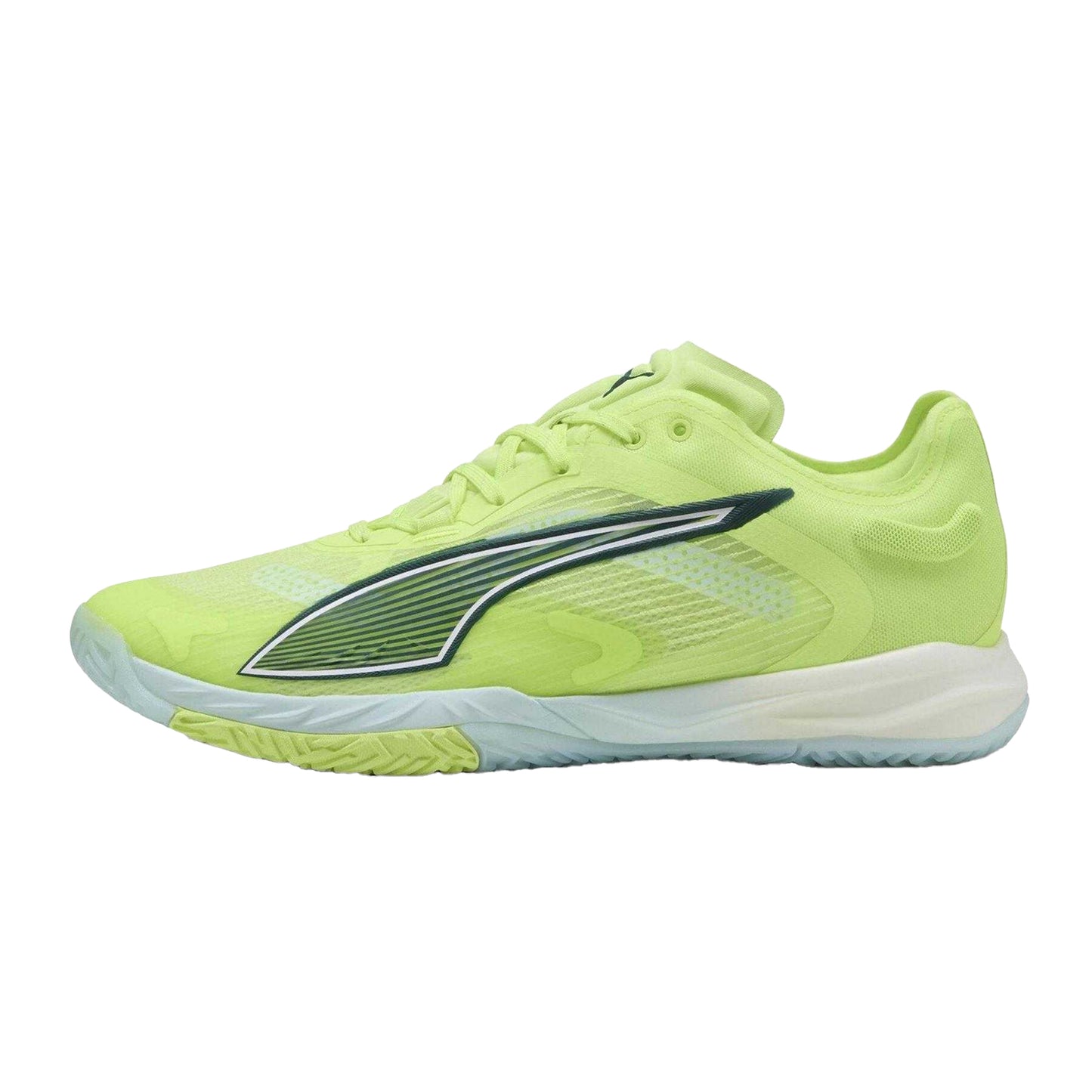 Fizzy Lemon - Back - Puma Mens Accelerate Nitro SQD 4 Handball Trainers