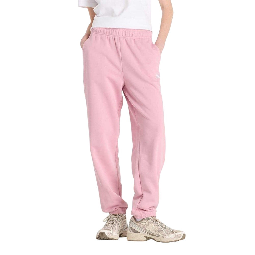 Pink - Front - New Balance Womens-Ladies Relaxed Fit Joggers