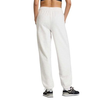 Grey Marl - Back - New Balance Womens-Ladies Relaxed Fit Joggers