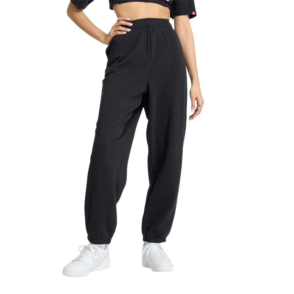 Black - Front - New Balance Womens-Ladies Relaxed Fit Joggers