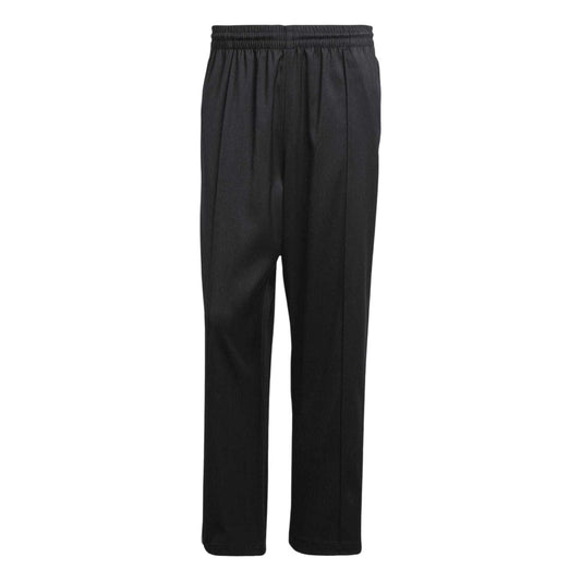 Black - Front - Adidas Mens Woven Baggy Tracksuit Bottoms