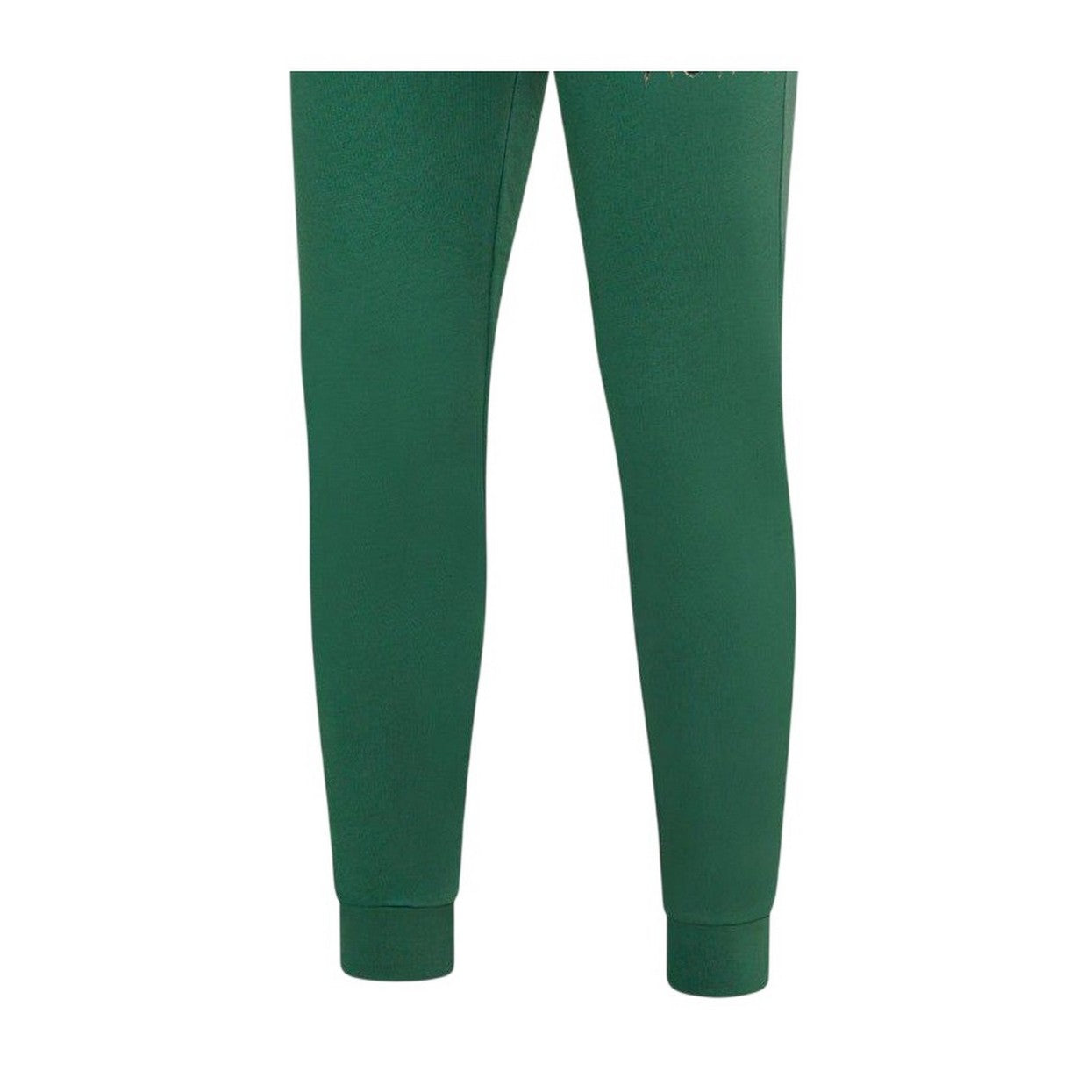 Green - Side - Societe Noir Mens Lettering Joggers