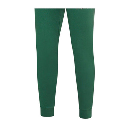 Green - Side - Societe Noir Mens Lettering Joggers