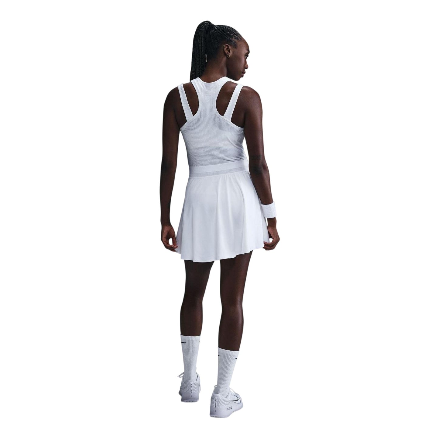 White - Back - Nike Womens-Ladies Dri-FIT Skirt