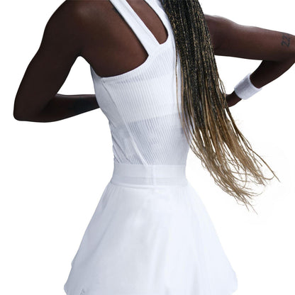 White - Side - Nike Womens-Ladies Dri-FIT Skirt