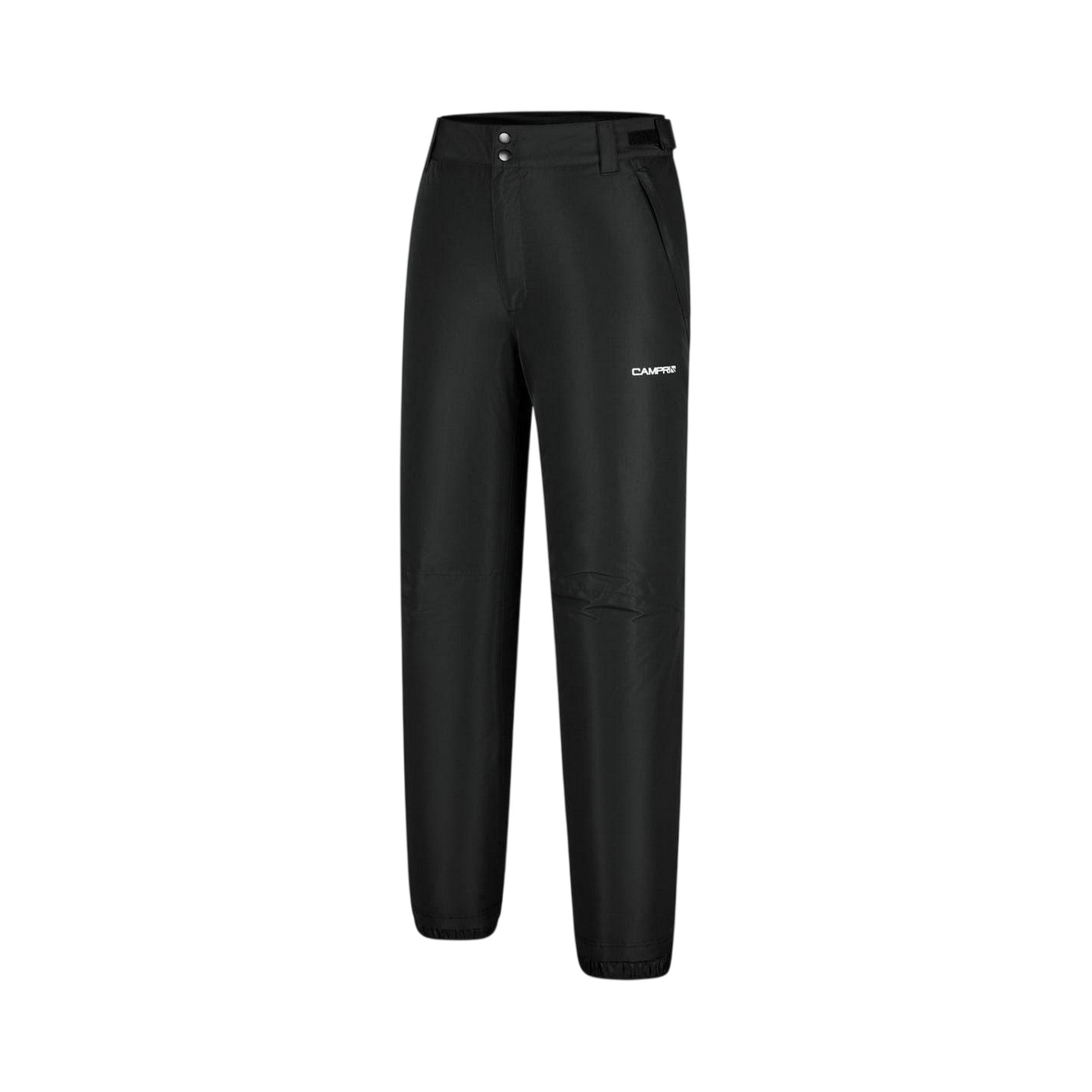 Black - Side - Campri Womens-Ladies Raise Insulated Ski Trousers