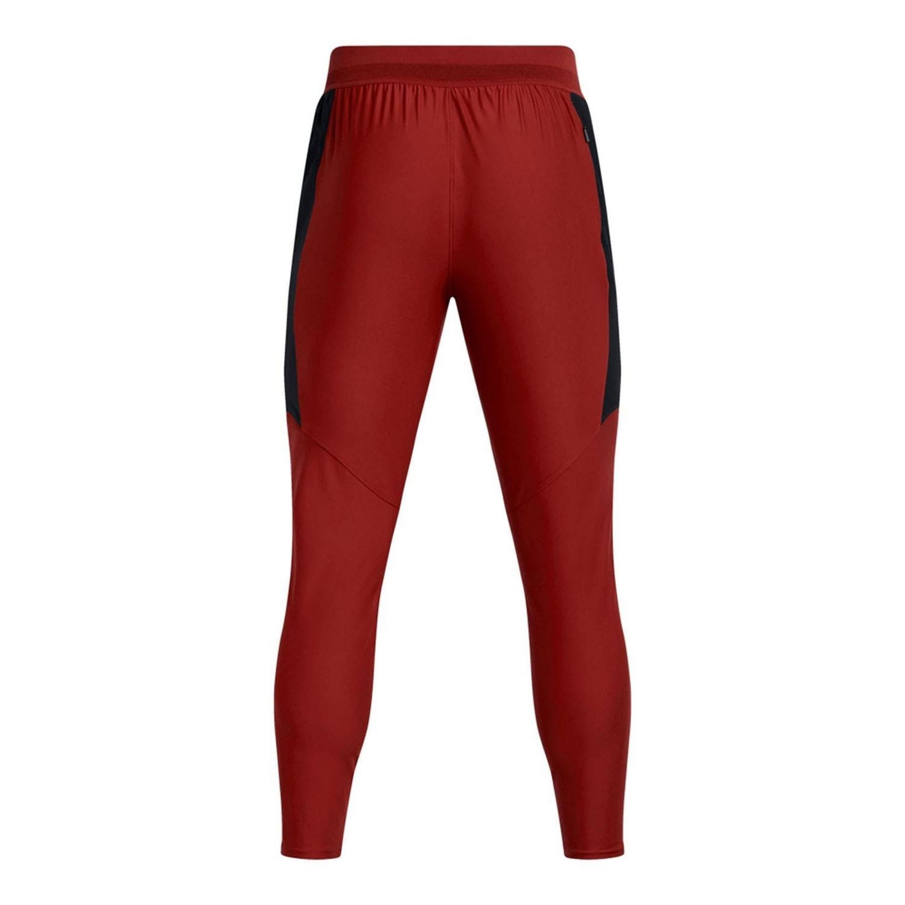 Orange - Back - Under Armour Mens Pro Logo Trousers