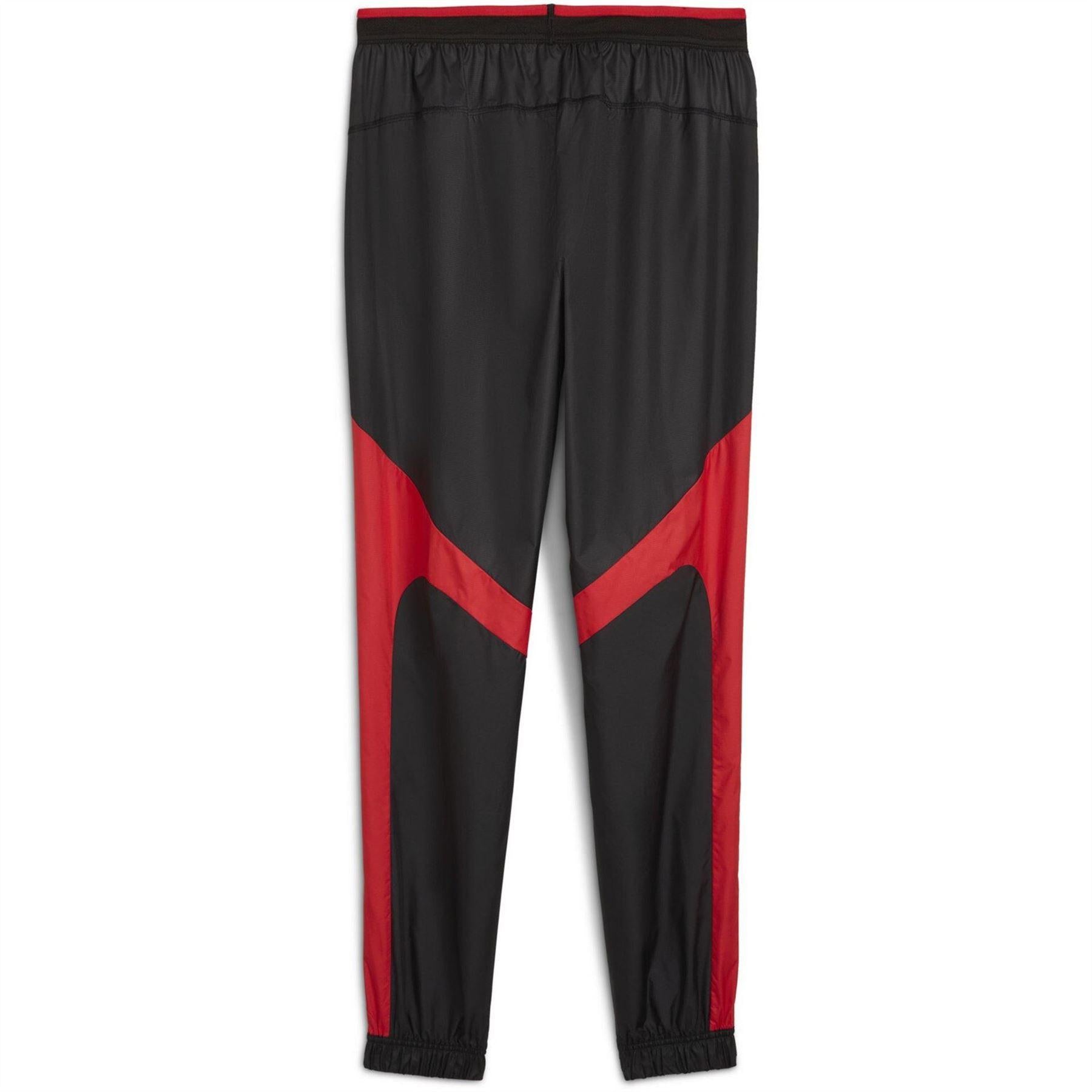 Puma Black - Back - Puma Mens Prematch Woven Joggers