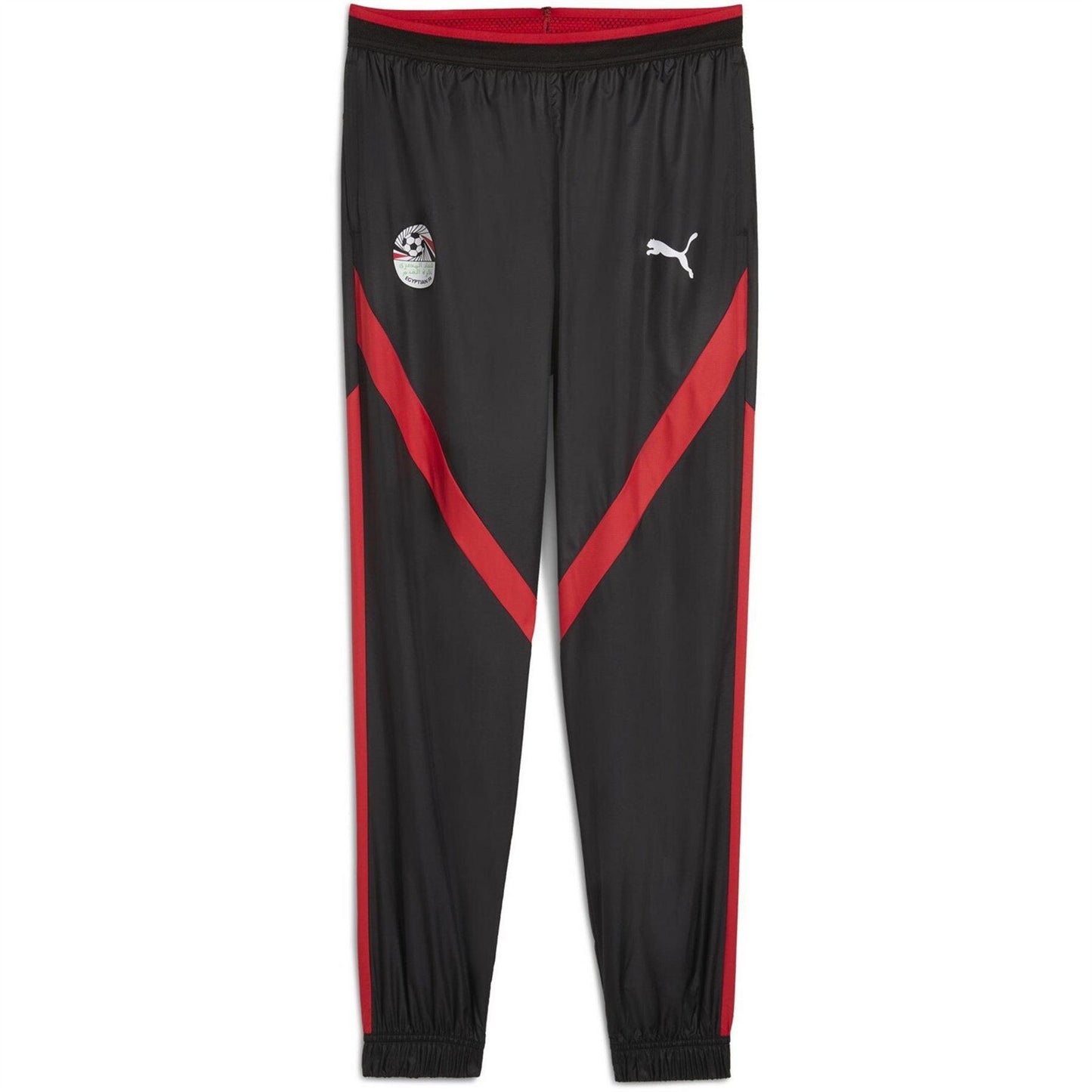 Puma Black - Front - Puma Mens Prematch Woven Joggers