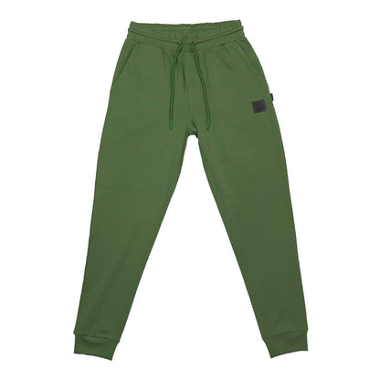 Military Green - Front - Aquascutum Mens Tapered Joggers
