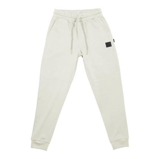Beige - Front - Aquascutum Mens Tapered Joggers