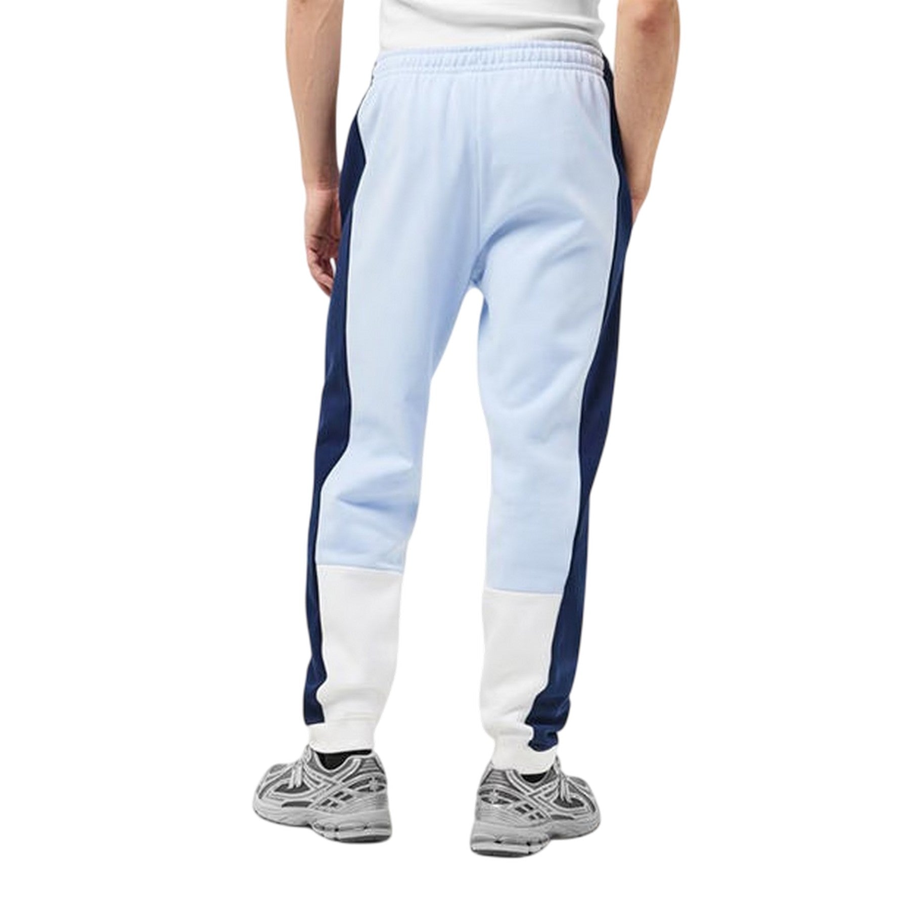 Phoenix Red-Navy - Back - Lacoste Mens Colour Block Slim Joggers