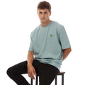 Blue - Lifestyle - Lyle & Scott Mens Plain Crew Neck T-Shirt