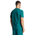 Green - Back - Lyle & Scott Mens Plain Crew Neck T-Shirt