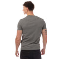 Dark Grey - Back - Lyle & Scott Mens Plain Crew Neck T-Shirt