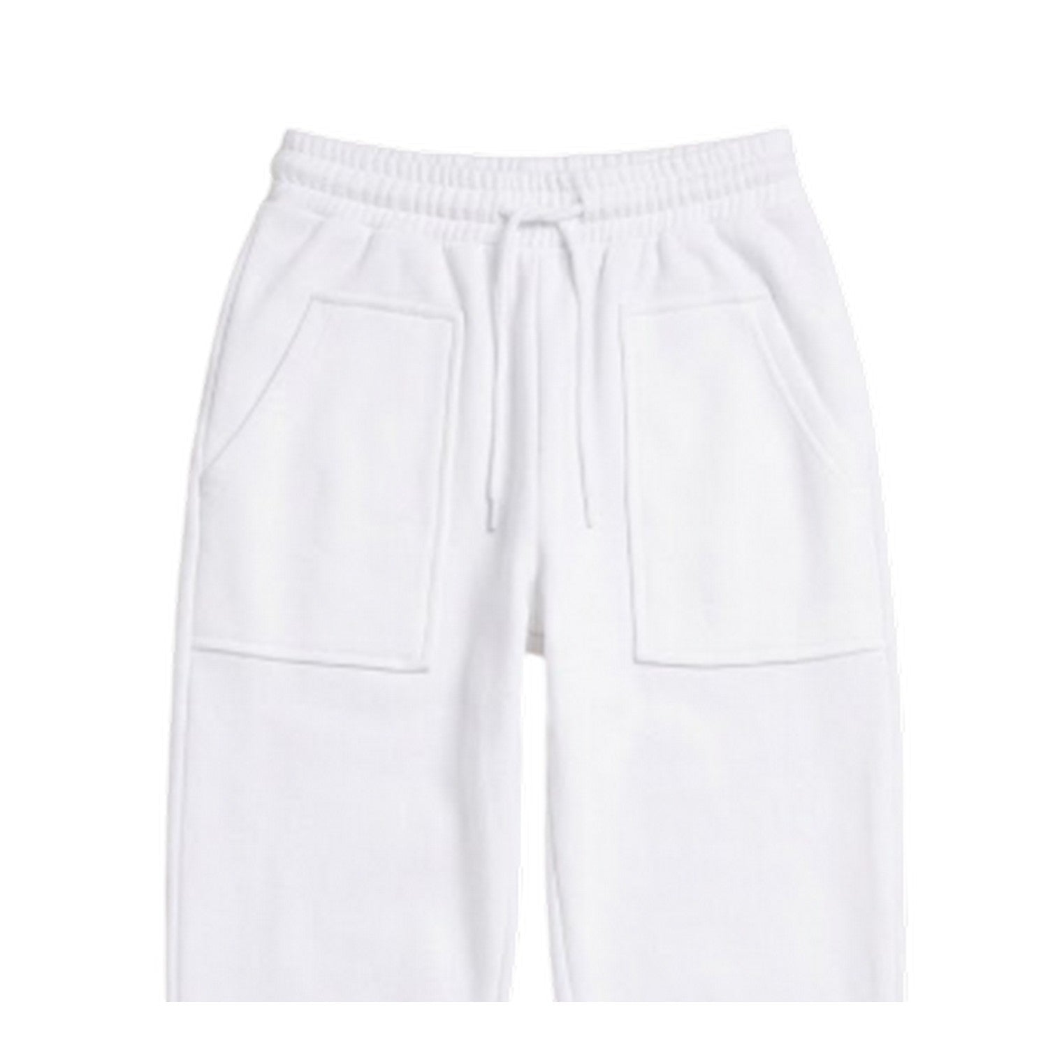 White - Back - Missy Empire Womens-Ladies Oversized Joggers