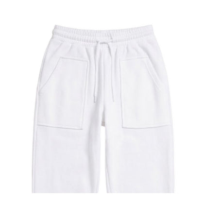 White - Back - Missy Empire Womens-Ladies Oversized Joggers