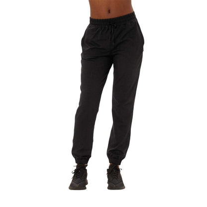 Black - Side - Girlfriend Collective Womens-Ladies Reset Relaxed Fit Joggers