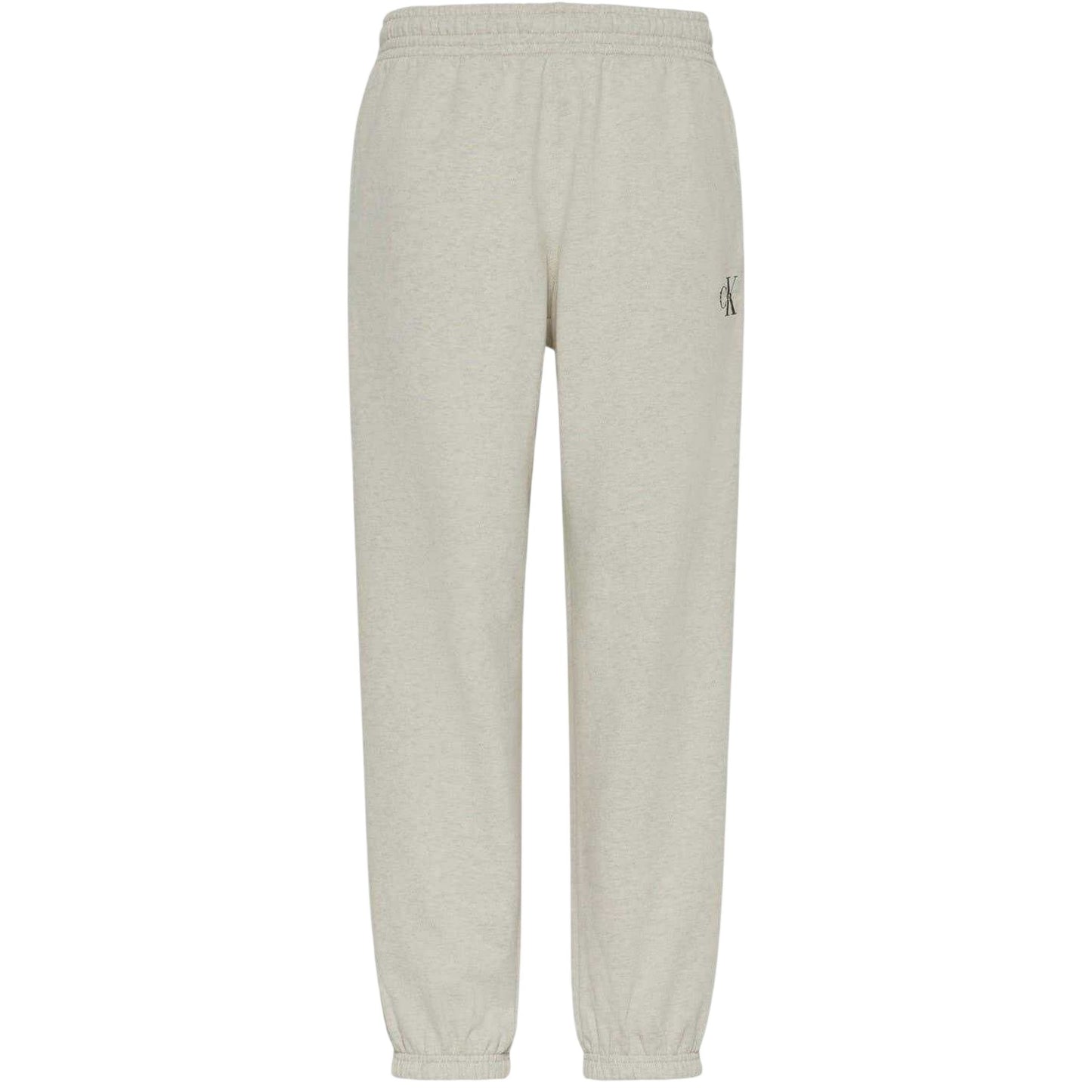 Vanilla - Front - Calvin Klein Womens-Ladies Fleece Patterned Joggers