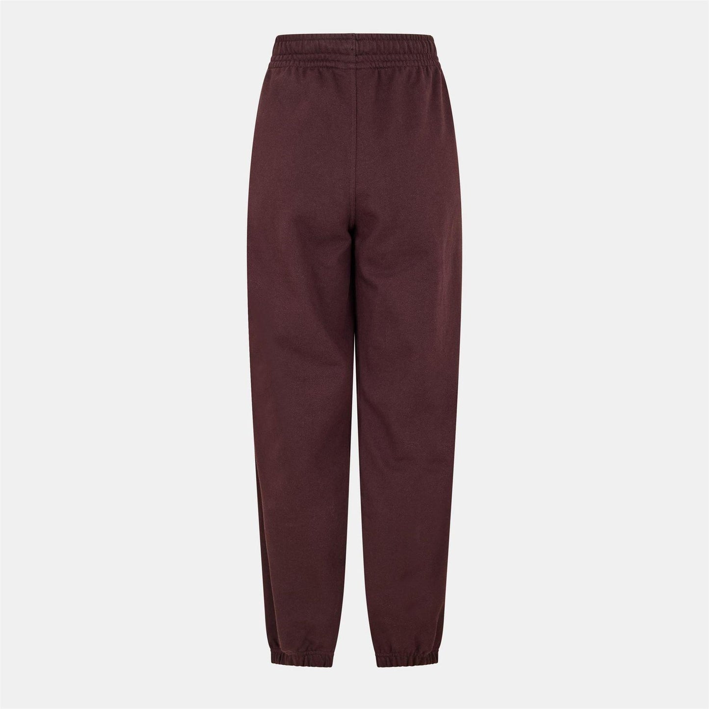 Mocha Brown - Back - Calvin Klein Womens-Ladies Fleece Patterned Joggers