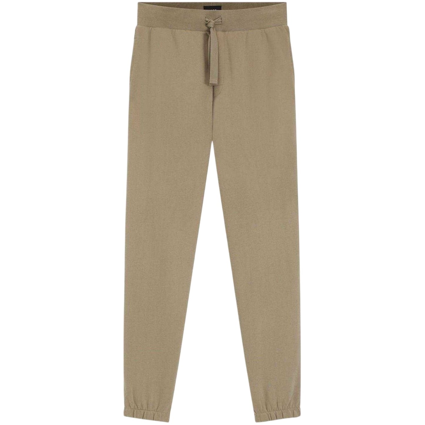 Brown - Front - Boss Mens Chevron Slim Joggers