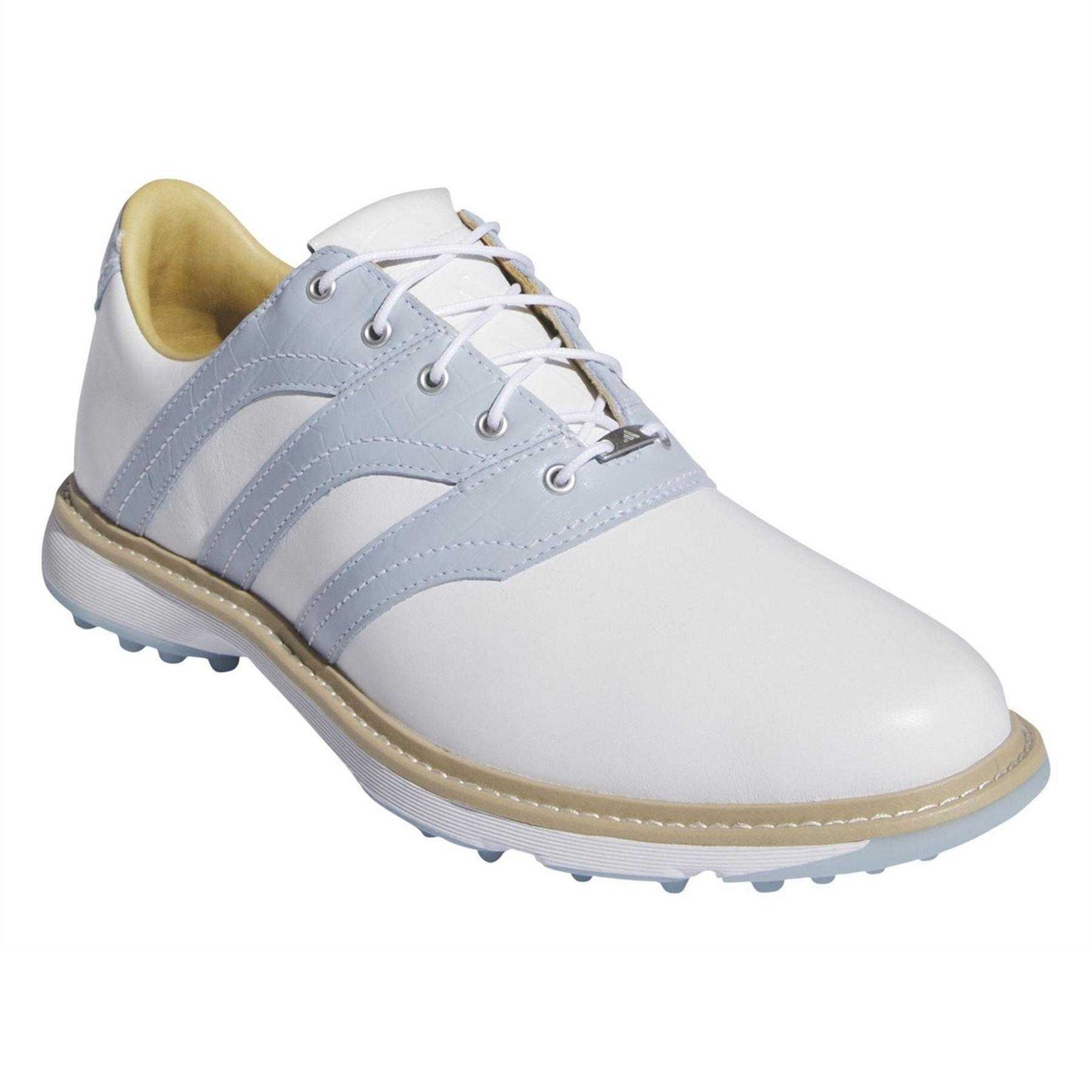 White - Pack Shot - Adidas Unisex Adult Spikeless Golf Shoes