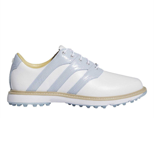 White - Front - Adidas Unisex Adult Spikeless Golf Shoes