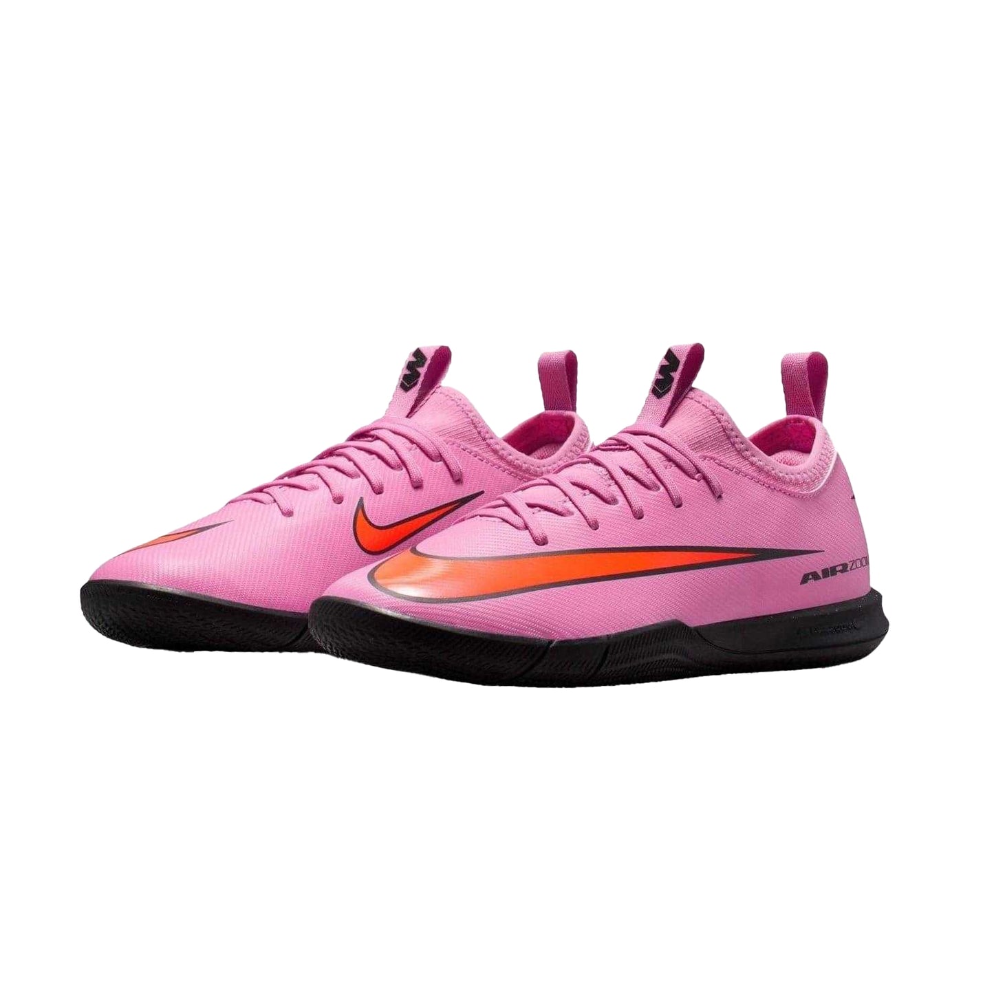 Pink-Black - Pack Shot - Nike Childrens-Kids Mercurial Vapor 16 Indoor Football Shoes