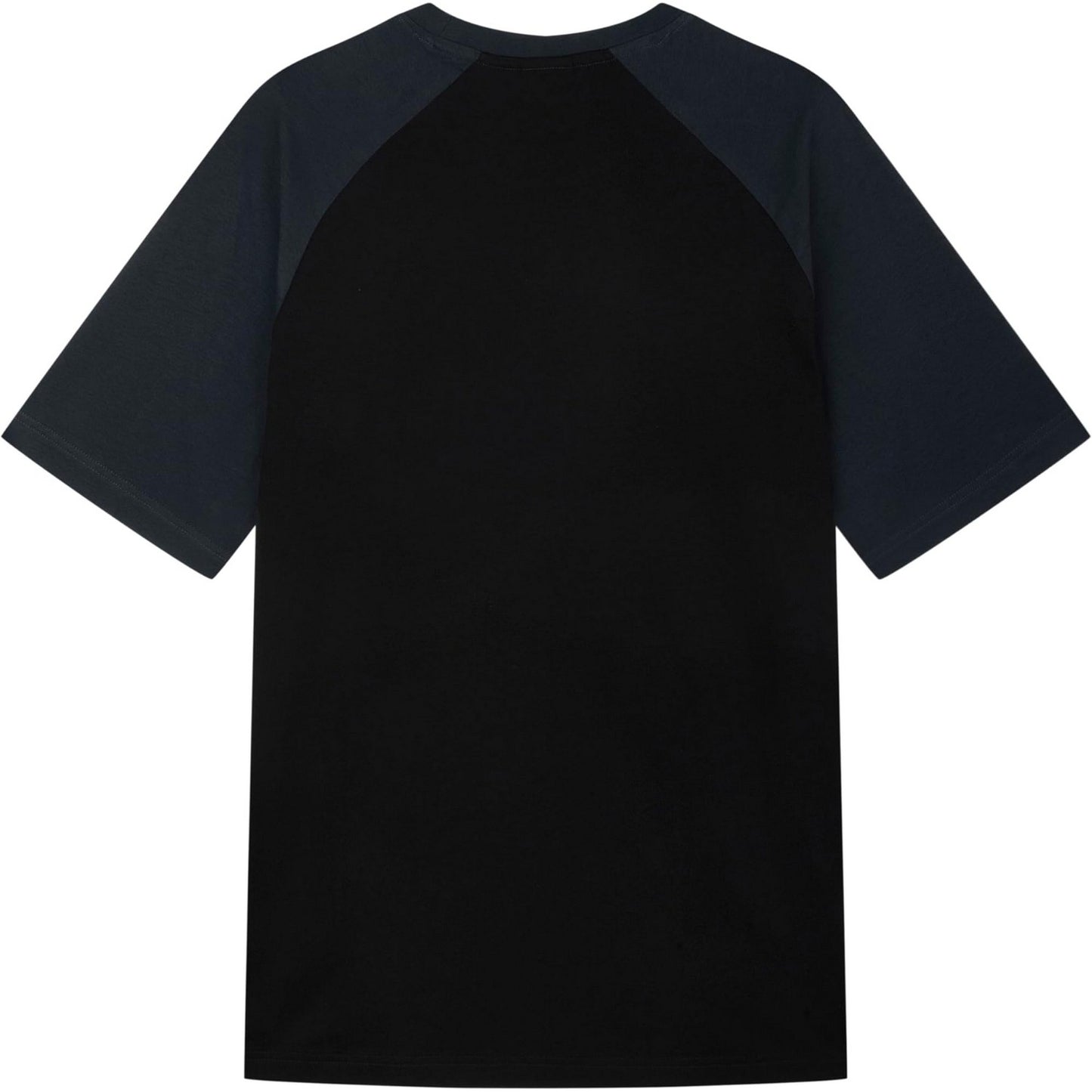 Black-Grey - Back - Umbro Mens Core Raglan T-Shirt